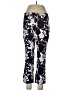 Rafaella Print Blue Casual Pants Size 12 - photo 1