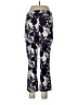 Rafaella Print Blue Casual Pants Size 12 - photo 2