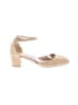 Journee Collection Tan Heels Size 12 - photo 1