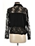 Aqua Black Long Sleeve Blouse Size M - photo 2