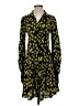 Derek Lam 100% Polyester Print Yellow Casual Dress Size EU (IT) 38 / US 2 - photo 1