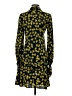 Derek Lam 100% Polyester Print Yellow Casual Dress Size EU (IT) 38 / US 2 - photo 2