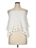 Ella Moss 100% Rayon White Sleeveless Blouse Size 14 - photo 1