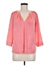 DKNYC Pink 3/4 Sleeve Blouse Size M - photo 1