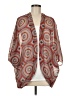 Gap Outlet 100% Polyester Orange Kimono Size Med - Lg - photo 1