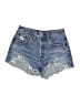 Levi's Blue Denim Shorts Size 26 waist - photo 1