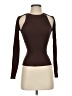 Princess Polly 100% Polyester Brown Turtleneck Sweater Size S - photo 1