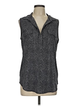 Ann Taylor Loft Sleeveless Button Down Shirt