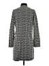 Ellen Tracy Houndstooth Gray Coat Size XS - photo 2