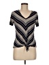 Willow & Clay Gray Short Sleeve Top Size M - photo 1