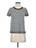 Le Lis Tweed Gray Short Sleeve T-Shirt Size S - photo 1