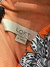 Ann Taylor LOFT 100% Polyester Paisley Orange Casual Dress Size XS - photo 7