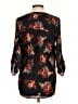 Daniel Rainn 100% Polyester Floral Black 3/4 Sleeve Blouse Size XS - photo 2
