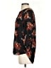Daniel Rainn 100% Polyester Floral Black 3/4 Sleeve Blouse Size XS - photo 5