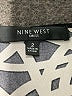 Nine West Graphic Black Casual Dress Size 2 - photo 7