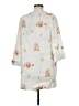For Cynthia 100% Linen Ivory Kimono Size M - photo 2