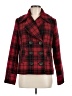 Merona Plaid Red Coat Size M - photo 1