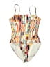 La Blanca Print Ivory One Piece Swimsuit Size M (estimated) - photo 1