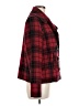 Merona Plaid Red Coat Size M - photo 4
