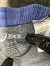 Asics Solid Blue Athletic Shorts Size M - photo 3