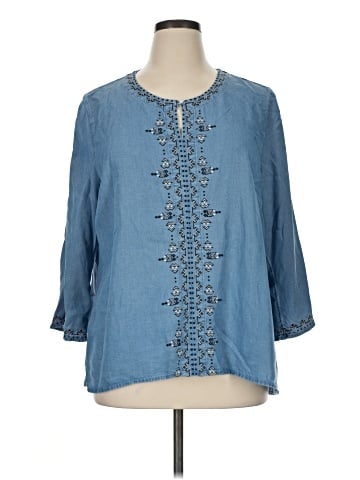 J.Jill 3/4 Sleeve Blouse (view 1)