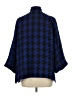 Coldwater Creek Houndstooth Blue Coat Size L - photo 2