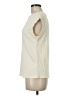 Unbranded Ivory Short Sleeve Blouse Size M - photo 5