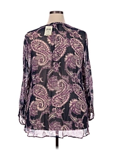 Lucky Brand Long Sleeve Blouse (view 2)
