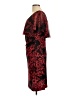 Connected Apparel Print Red Cocktail Dress Size 10 - photo 5