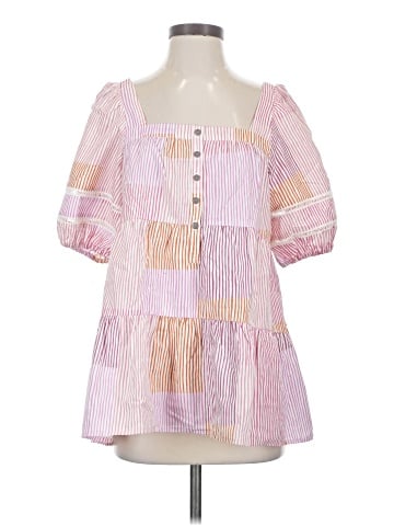 Maeve by Anthropologie Short Sleeve Blouse (view 1)