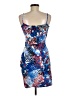 Assorted Brands Print Blue Cocktail Dress Size M - photo 2