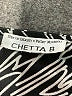 Chetta B Animal Print Black Cocktail Dress Size S (estimated) - photo 7