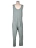 Frank & Eileen Solid Gray Jumpsuit Size M - photo 2