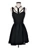Keepsake 100% Polyester Solid Black Cocktail Dress Size S - photo 1
