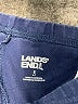 Lands' End Solid Blue Shorts Size 6 - 7 - photo 3