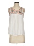 Mine White Sleeveless Blouse Size S - photo 1