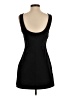 MNG 100% Polyester Solid Black Casual Dress Size 4 - photo 2
