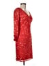 Aidan Mattox 100% Polyester Red Cocktail Dress Size 6 - photo 1