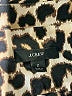 J.Crew 100% Silk Animal Print Brown Long Sleeve Silk Top Size 2 - photo 7