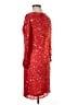 Aidan Mattox 100% Polyester Red Cocktail Dress Size 6 - photo 2