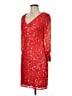 Aidan Mattox 100% Polyester Red Cocktail Dress Size 6 - photo 5