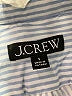 J.Crew Stripes Blue Long Sleeve Button-Down Shirt Size S - photo 7