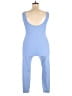 Active by Old Navy Solid Blue Jumpsuit Size 2X - photo 2