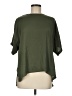 Naked Zebra 100% Polyester Green Short Sleeve Blouse Size M - photo 1