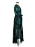 En Focus 100% Polyester Teal Casual Dress Size 6 (petite) - photo 4