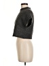 Ramy Brook Metallic Gray Turtleneck Sweater Size M - photo 5