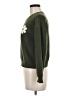 Hooked Up Floral Green Pullover Sweater Size M - photo 5
