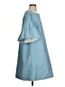 Silvae Solid Blue Casual Dress Size S - photo 4