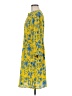 CAbi 100% Polyester Print Yellow Casual Dress Size M - photo 5
