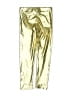 H&M Metallic Gold Track Pants Size 6 - photo 2